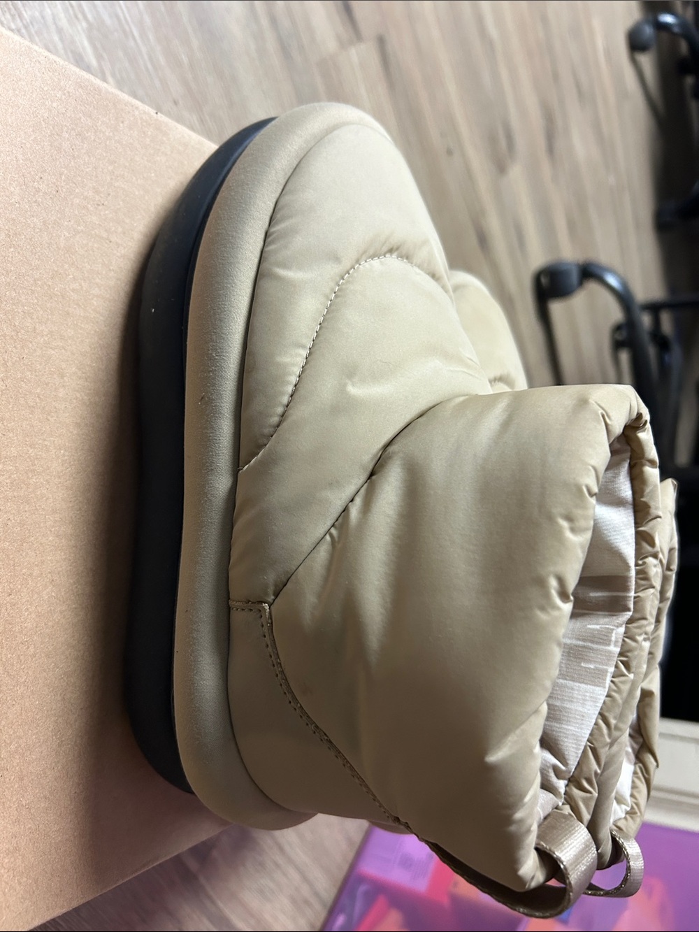 UGG Sand Puffer Slip-On Booties - Picture 3 of 4